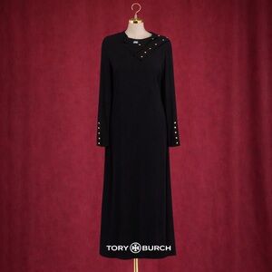 Tory Burch Black Formal Long Dress.     Size 14